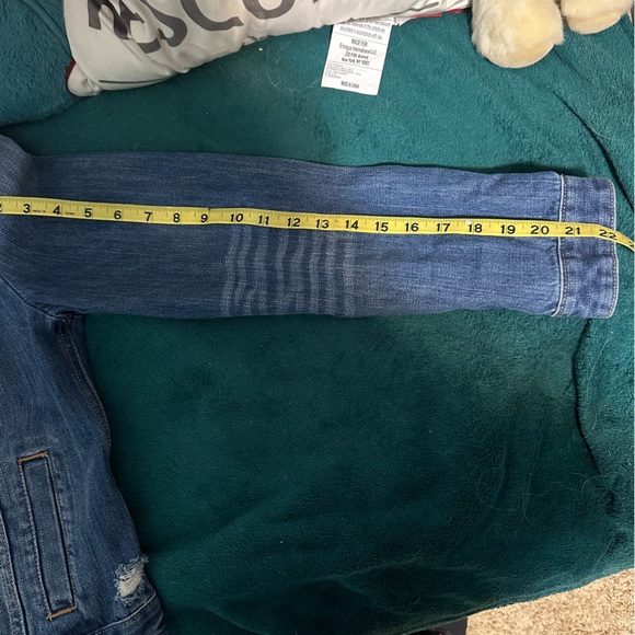 Abercrombie & fitch distressed jean jacket - Picture 7 of 10